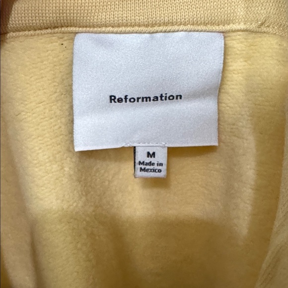 Reformation Hampton Sweat Dress Sz M - Picture 3 of 7